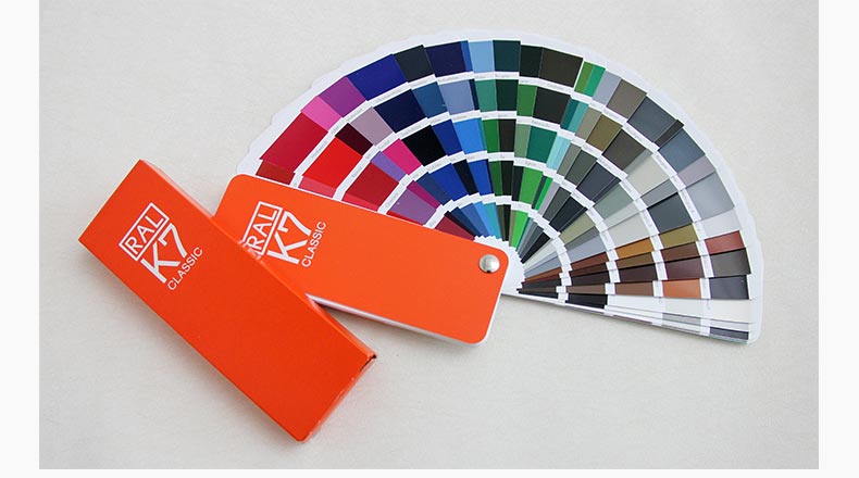 , tyskland ral  k7 international standard farvekort raul - maling belægning farvekort
