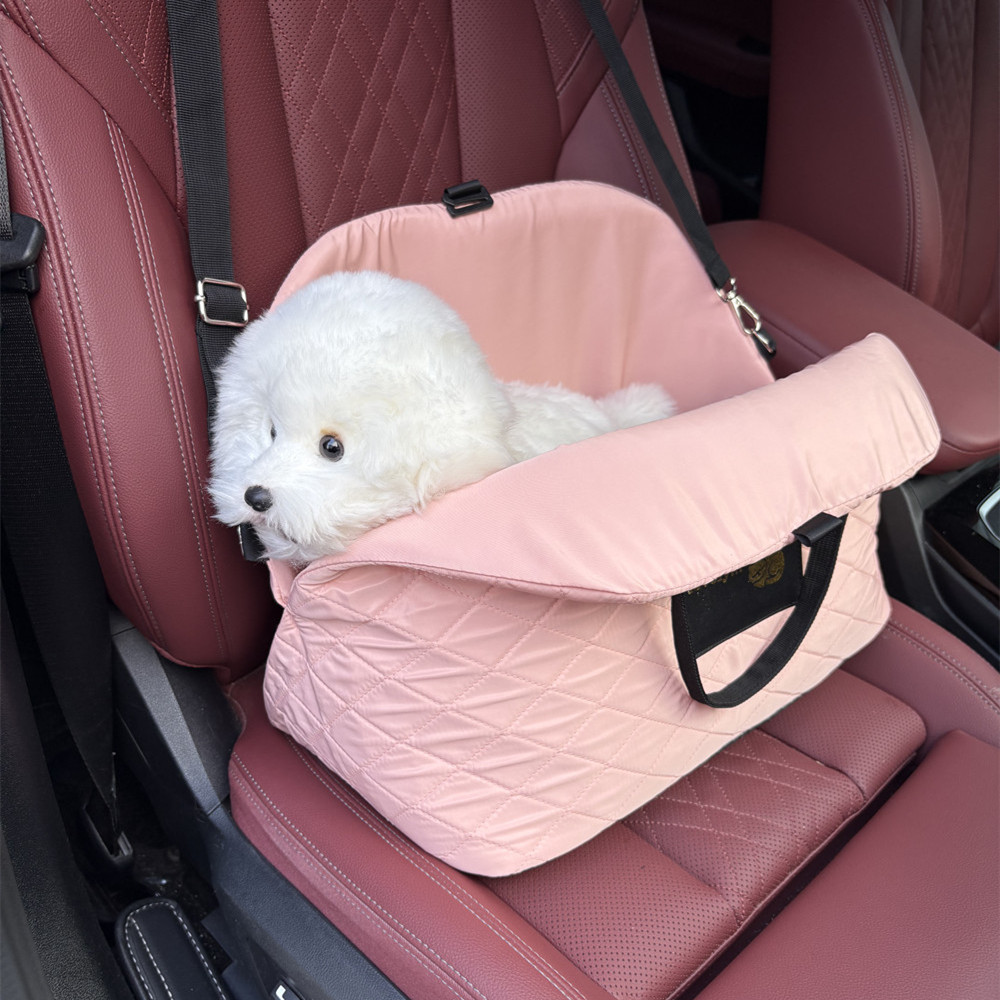 Perrera para perros montada en coche, bolso cruzado para gatos, bolso de transporte para perros y gatos al aire libre, cómoda bolsa para gatos que camina para perros, cama para mascotas en casa