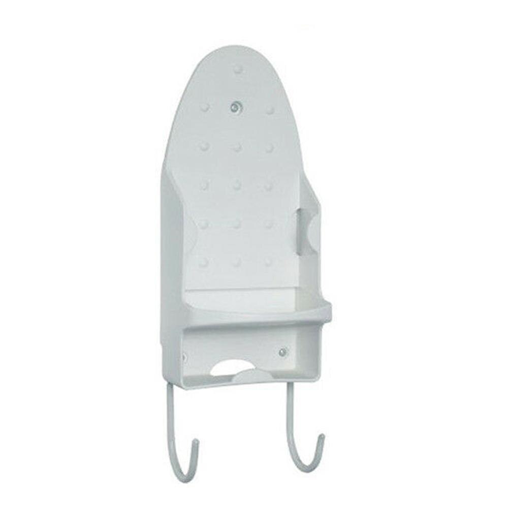 Strijkplank Houder Hanger Kast Deur Muurbevestiging Magazijnstelling Hotel Ijzeren Rek Strijkplank Opslag Houder: white