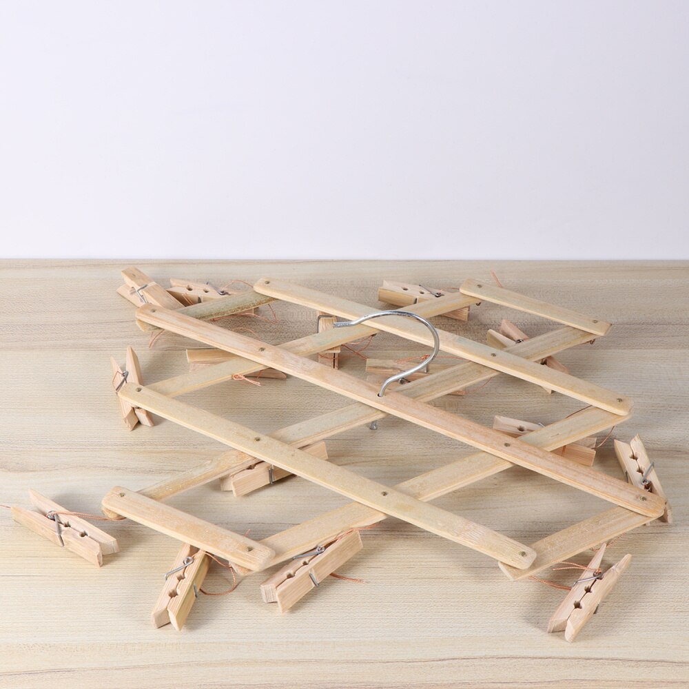 Bamboo Clothes Drying Rack Underwear Drying Rack Sock Drying Rack Bamboo Hanging Drying Rack