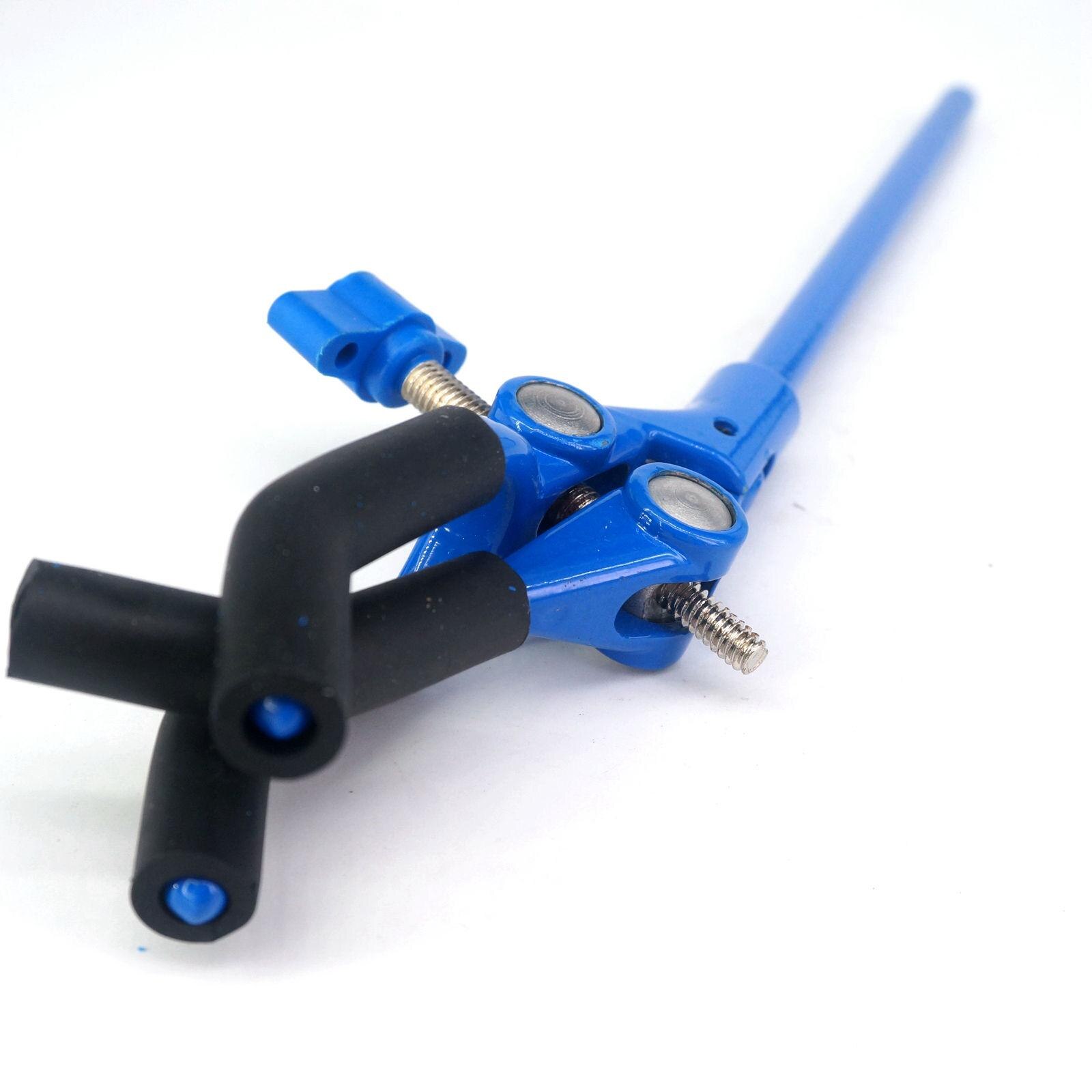 Jaw 60mm 3 Prongs Buret Zinc-Aluminum Alloy Clamp Lab Stand Tube Holder Large