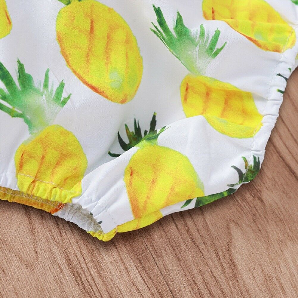 0-24 måneder ananas barn baby piger bikini sæt badetøj badedragt strand wear børn badedragt todelte dragter