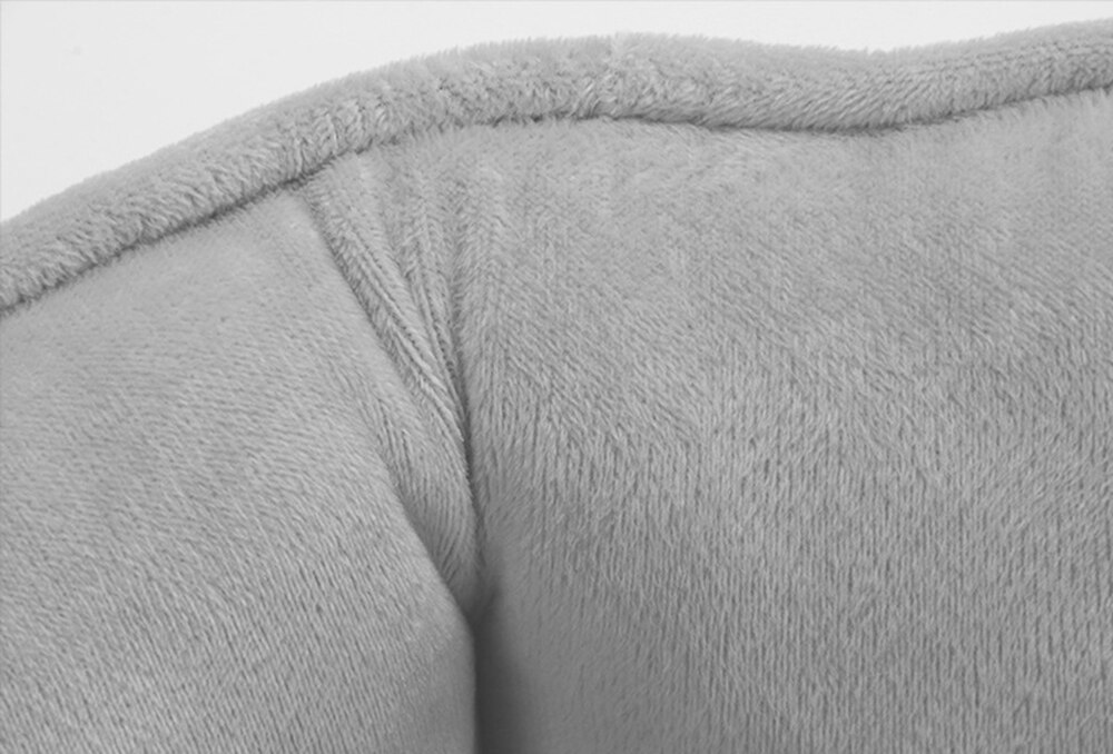 Meraco skalformet katteseng varm hyggelig kæledyrsseng hund & kat hulehus bærbart redemåtte killinghule med aftagelig pude