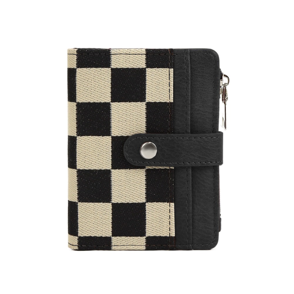 Pochette matelassée de Style coréen décontracté, porte-monnaie étanche, porte-carte de crédit, multi-cartes, sac de voyage en PU: BLEU CIEL