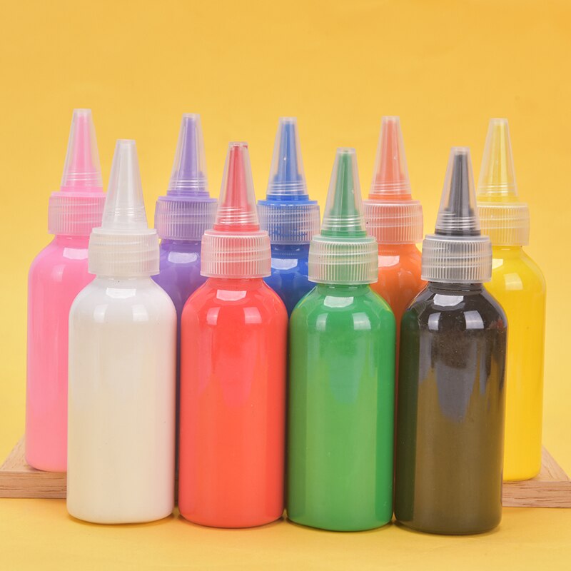 60Ml Verf Metallic Acryl Verf Waterdichte Niet Vervaagd Voor Beeldhouwwerken Coloring Diy Hand Kleding Geschilderd Graffiti Pigmenten