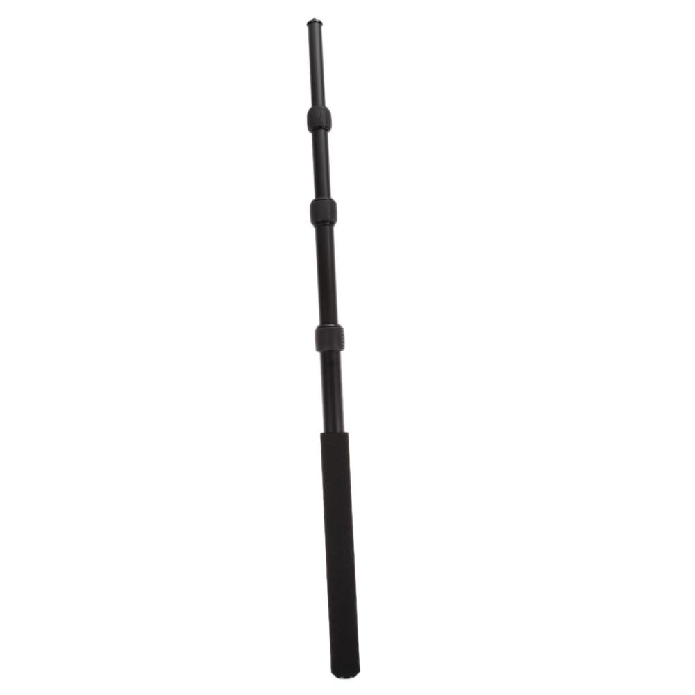 Micro Boom Pole Microphone Mic Holder 3 Section Boompole 67.5inch Extension Length Holder for Stereo Video Mic
