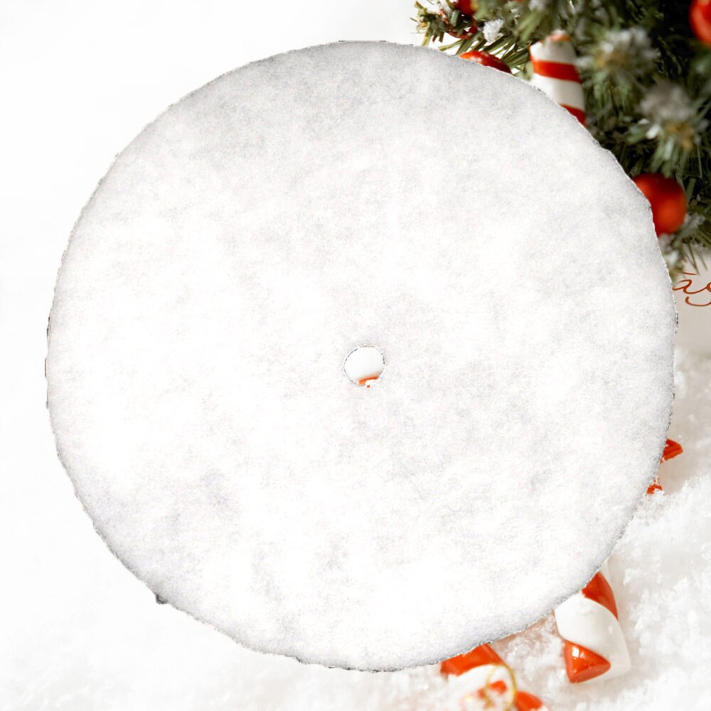 HEITMANN DECO - Ronde deken van linnen, bescherming tegen dennennaalden, kerstboommat, Kerstmis, rood, wit HEITMANN DECO - Ronde deken van linnen, bescherming tegen dennennaalden, kerstboommat, Kerstmis, rood, wit