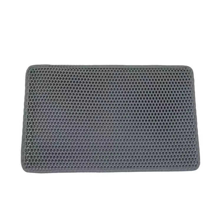 Katzenstreu matt Mit Doppel Schicht Wasserdichte Haustier Katzentoilette matt Rutschfeste Sand Katze Pad Waschbar Bett matt saubere Pad Produkte: 40cm / Apfel Grün