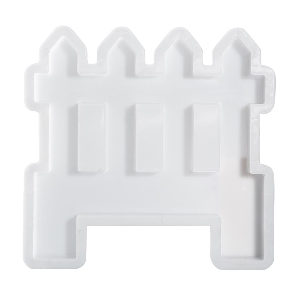 Small Fence Plastic Mold Concrete Cement Garden Pool Floor Tile Fence Flower Pool Brick Plastic Mould Lawn Yard Craft Decoration