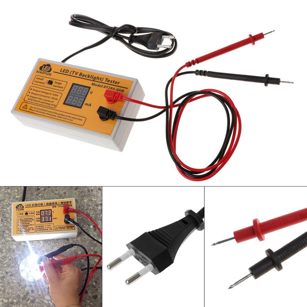 0-320V Output Digital Display TV Backlight Voltage Strip Lamp LED Tester Beads Home Measurement Repairing Meter Testing Box Tool