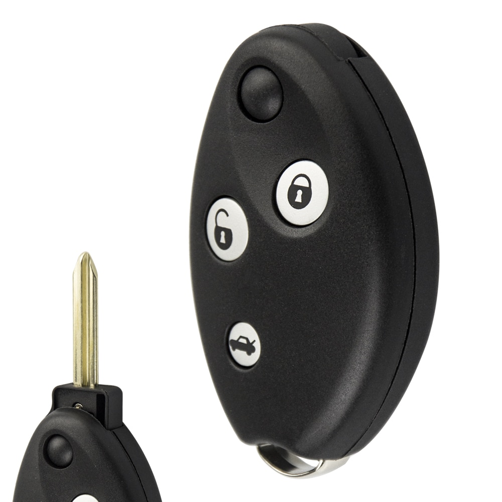 OkeyTech obudowa kluczyka obudowa pilota robić Citroen C3 C4 C5 Saxo Xsara Picassa Berlingo 3 przycisk z podkładka gumowa akcesoria samochodowe alarm