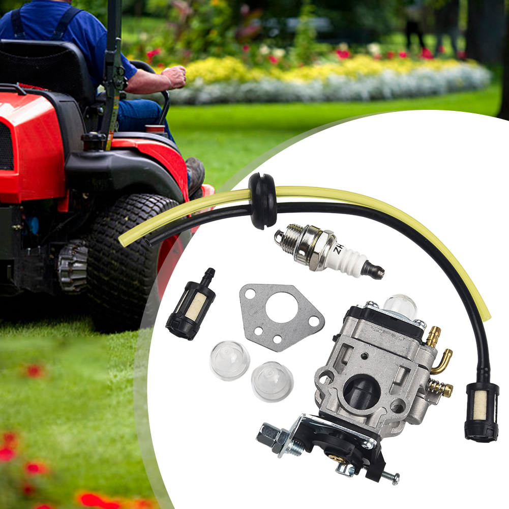 Carburetor Kit For Florabest FBS 43 A1 FBK 4 B2 4in1 PBK 4 A1 PBS 2 A1 Brushcutter Carb Carburetor Grass Trimmer Primer Bulb