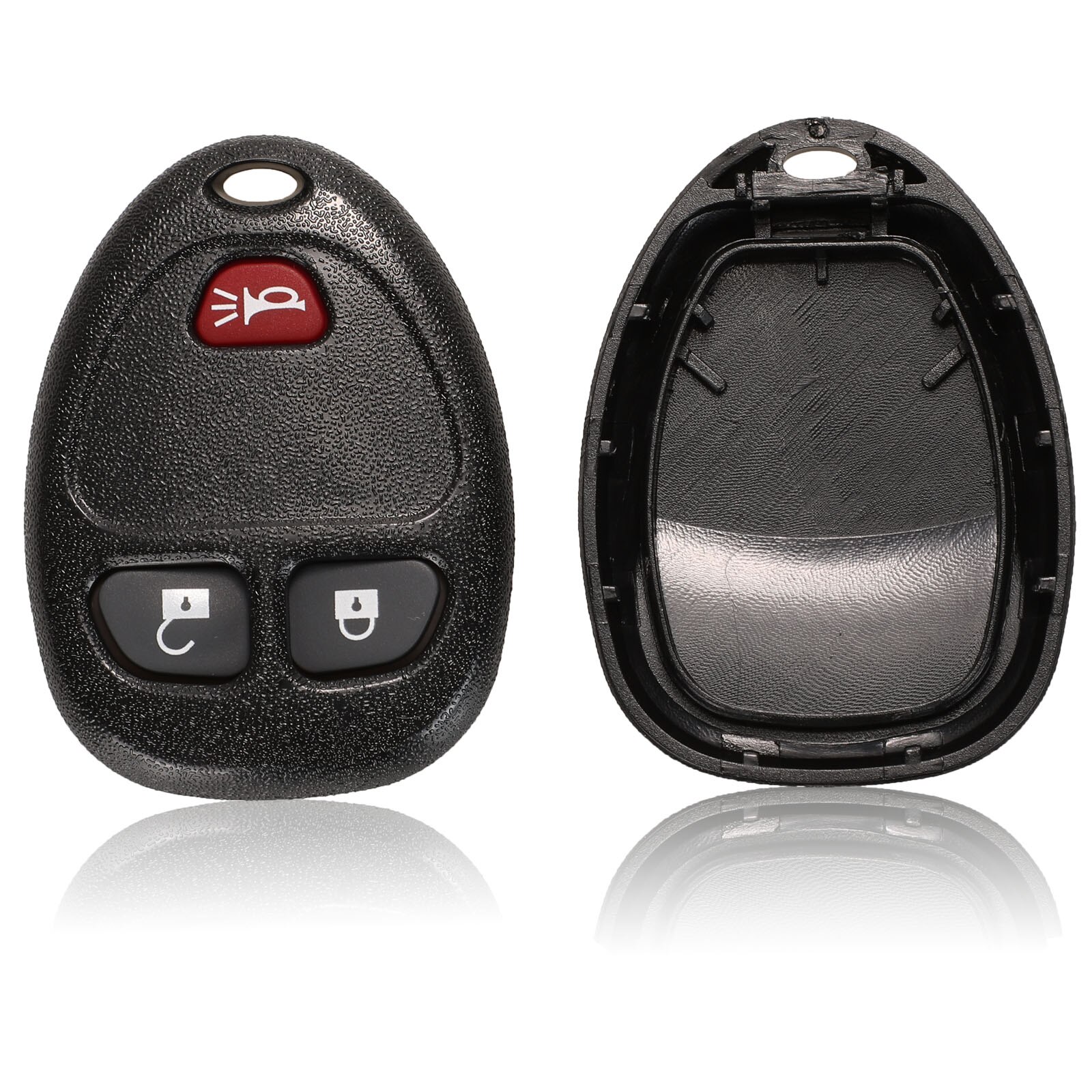 Bilchave 3/4/5/6- knops afstandsbediening sleutelbehuizing voor buick hummer  h3 gmc voor chevrolet colorado isuzu vervangende sleutelbehuizing: 3 knoppen shell i