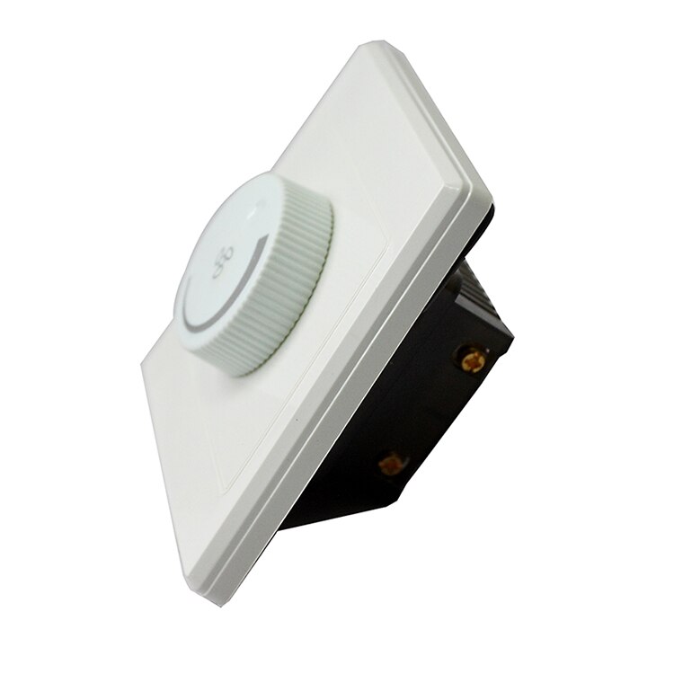 220V 10A Dimmer Light Switch Lighting Control Ceiling Fan Speed Control Switch Wall Button Dimmer Switch Adjustment