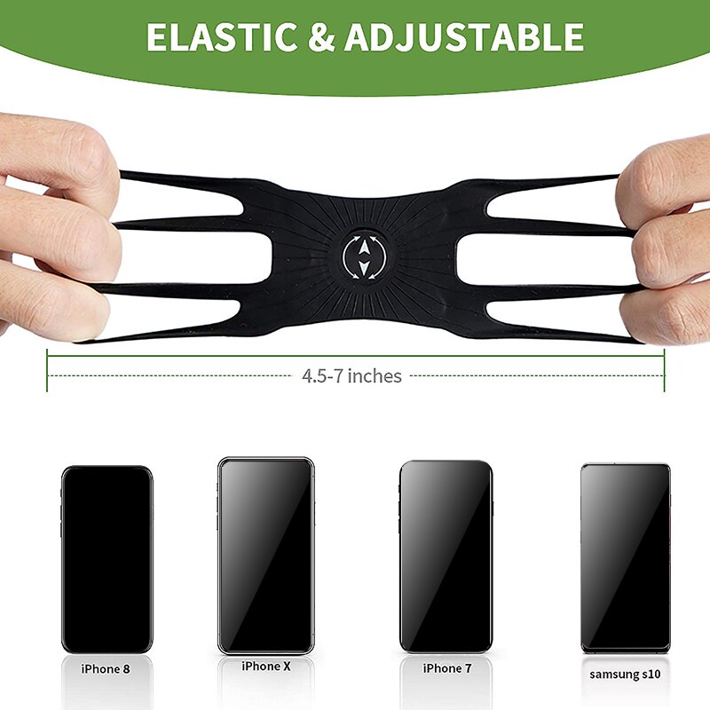 -Telefoon Armband 360 Graden Draaibare Running Telefoon Houder Voor Iphone Samsung &amp; 4.5-7 Inches Telefoons Met oortelefoon Armband