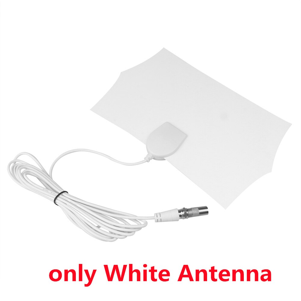 TV Stick 300 Mile Gamma Digitale HD 4K TV Antenna Indoor HDTV 1080P Ricevitore di Segnale Digitale Amplificatore Per VHF UHF: White Antenna