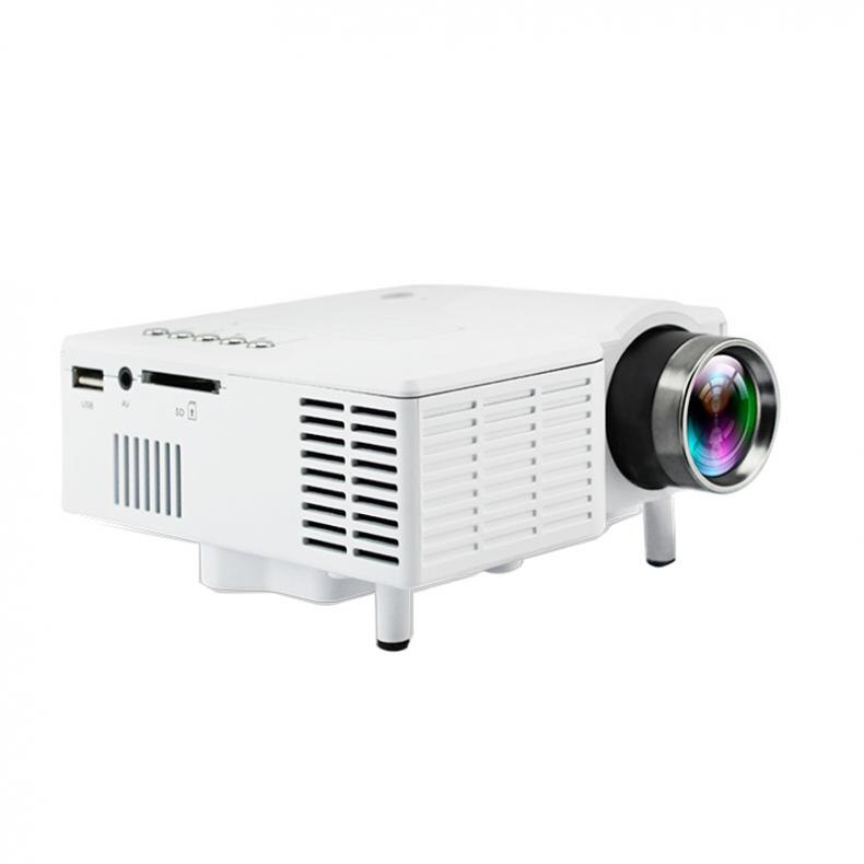 UC28B 60 Inch Draagbare Mini Led Projector Multimedia Projector 320X180 Resolutie 500 Lumen Voor Thuis En Entertainment