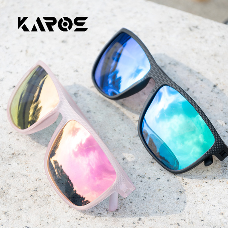 KAROS Polarized Cycling Sunglasses Men Women UV400 Sun Glasses Sports Goggle Camping Hiking Bicycle Eyewear Equipment