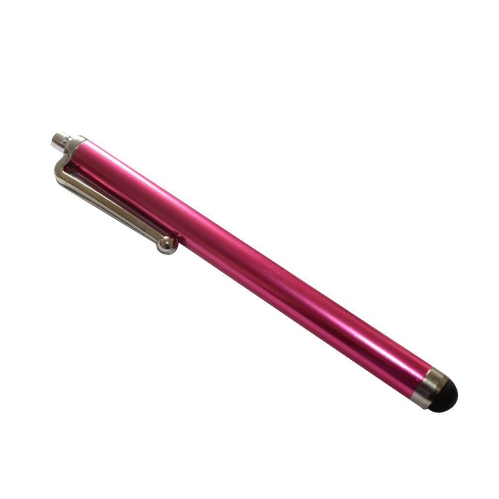 Light Mobile Phone Capacitor Pen Metal Handwriting Touch Screen Pen Mobile Phone Tablet Universal Touch Pen: rose