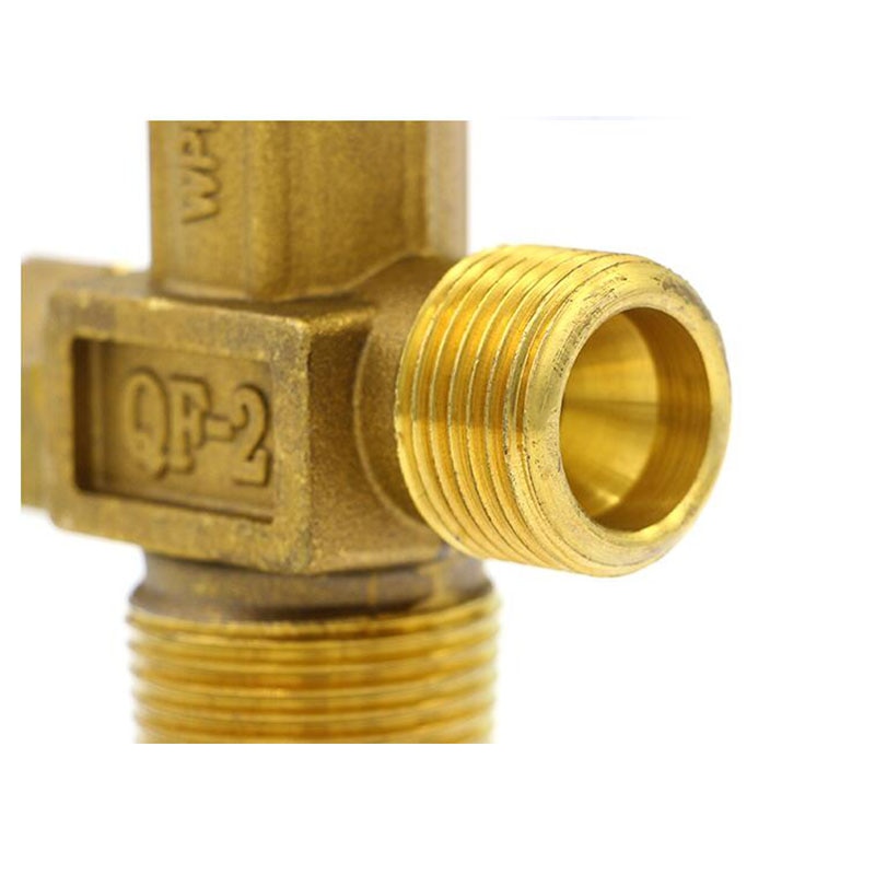 DN4 15MPa oxygen cylinder valve qf-2 oxygen valve copper oxygen cylinder nozzle steel cylinder head accessories