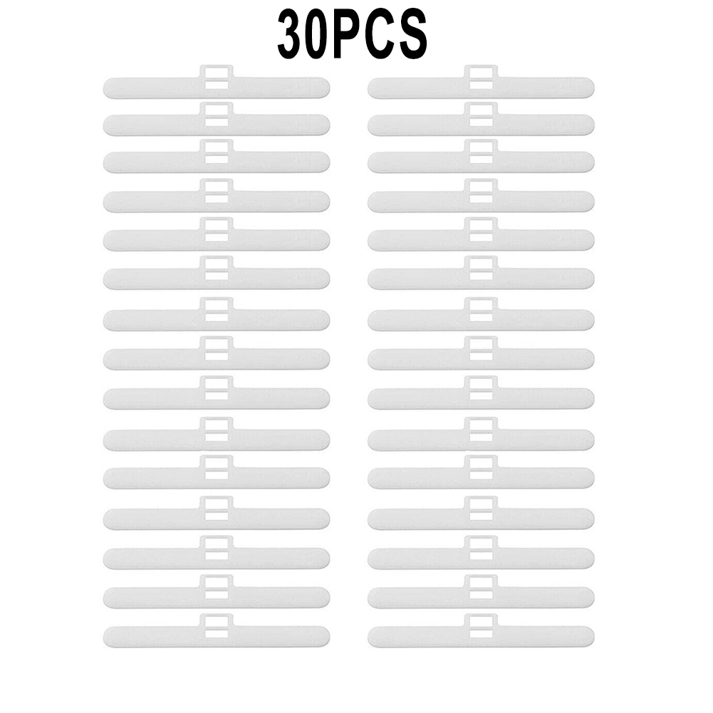 30Stck 89mm vertikale obere blind KleiderbüGel Lamellen Header Klinge Vorhang Zubehör KleiderbüGel Doppel See für Heimat Schlafzimmer Büro Vorhänge