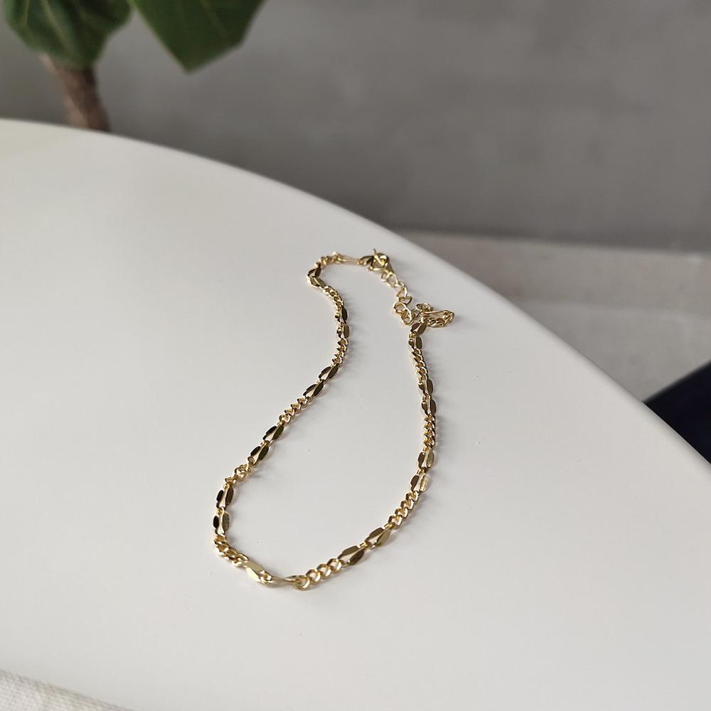 MLKENLY INS – Bracelets de cheville en argent 925 pour femmes, bijoux de pied, chaîne, sandales