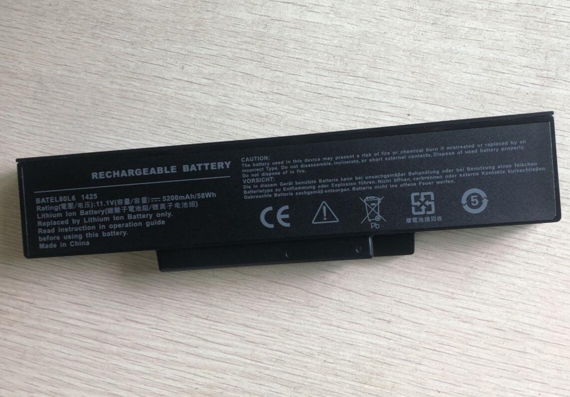 Batería de ordenador portátil para DELL Inspiron 1425, 1426, 1427, 1428, BATHL90L6, BATEL80L9, BATEL80L6, BATCL80L9, BATHL91L6