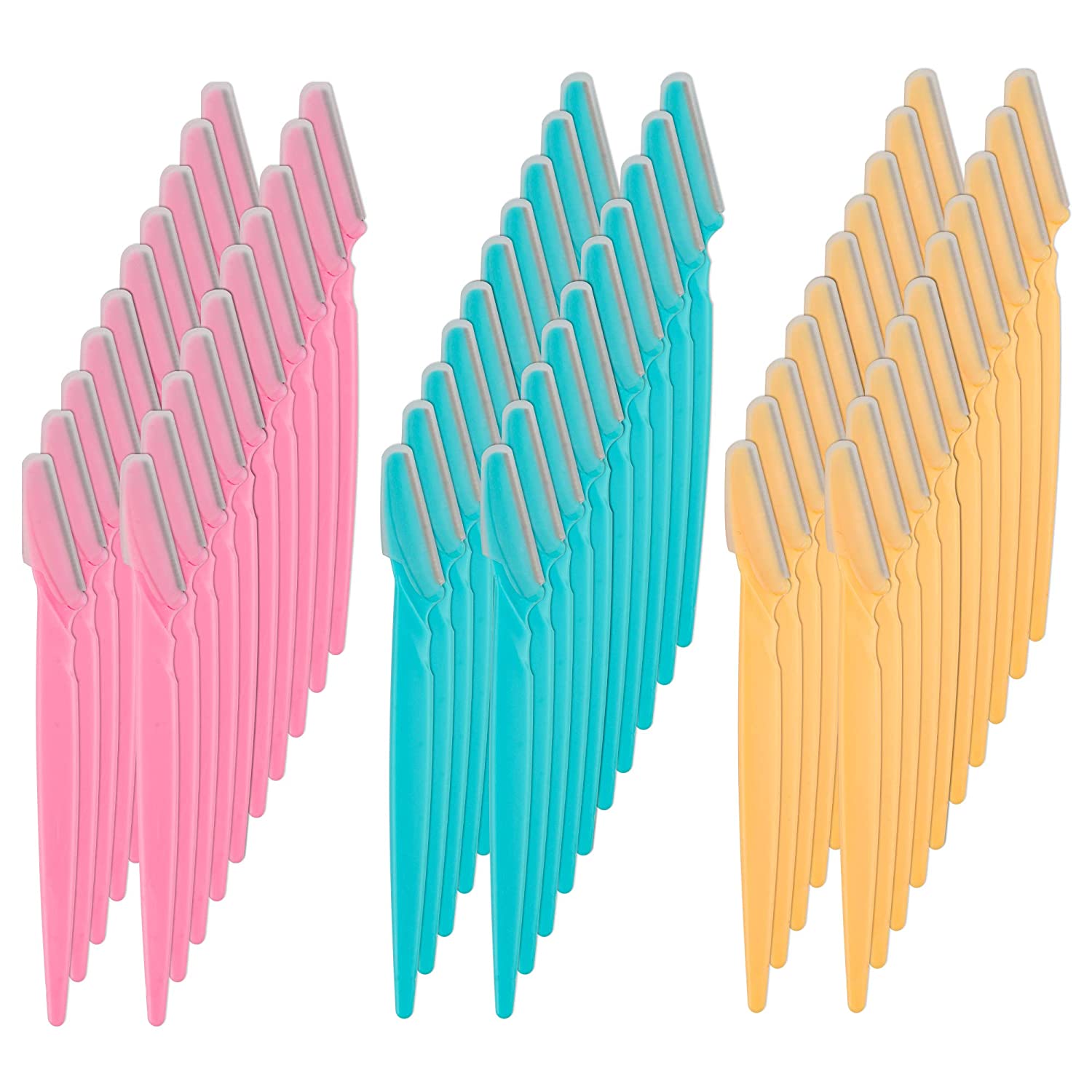 10 Stuks Wenkbrauw Trimmer Blade Scheerapparaat Draagbare Gezicht Scheermes Eye Brow Epileren Ontharing Snijders Veiligheid Scheermes Vrouw Make-Up