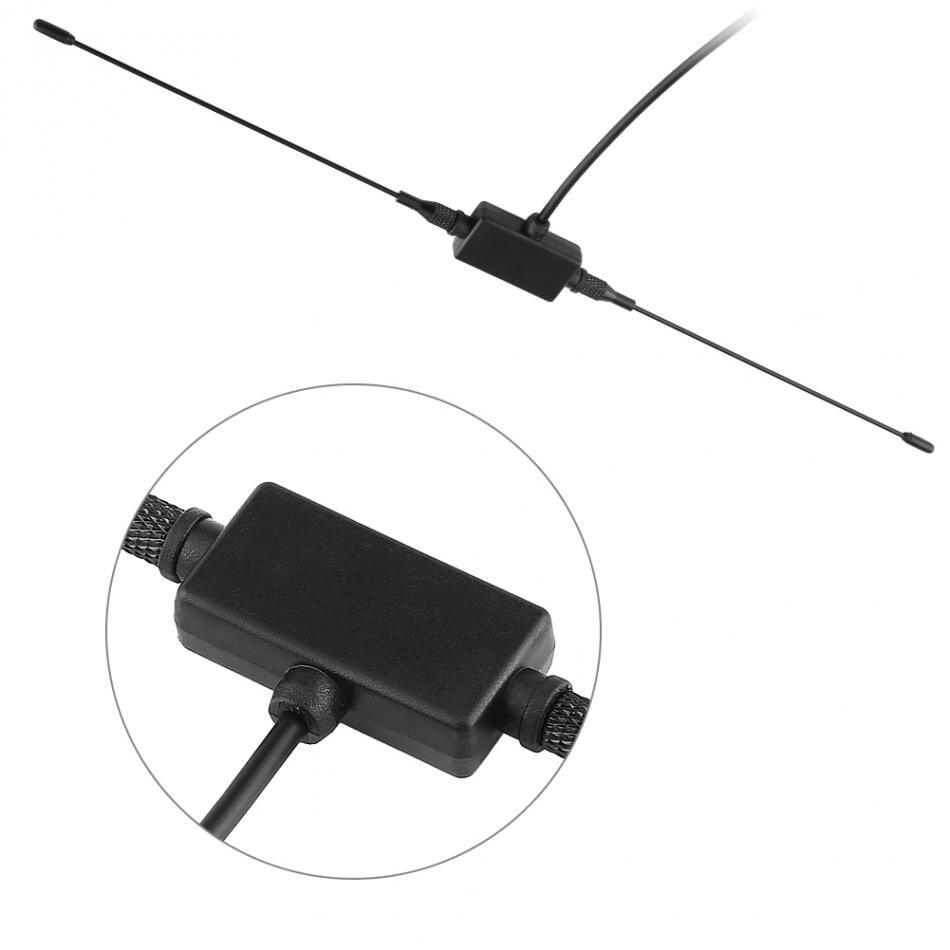 Car SMA Active Antenna with Built-in Amplifier for Digital TV Strong Receiving Signal Auto Car Digital TV Antenna SMA Antenna