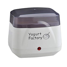 Yoghurtmaskin maskin elektrisk yoghurtmaskin gratis oppbevaringsbeholder og lokk perfekt til organisk, søtet, smaksatt, vanlig eller sug