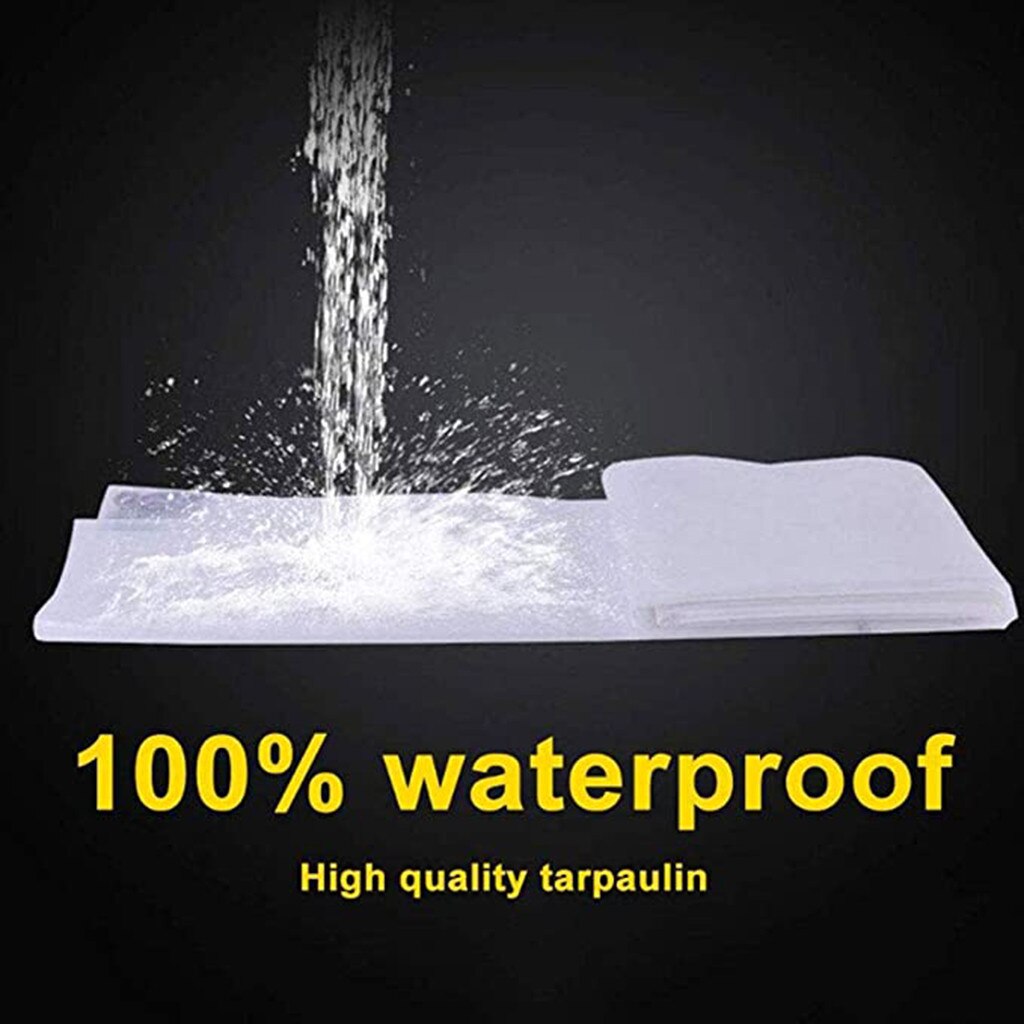 Tissu imperméable Anti-pulvérisation pour voiture # g3 | Avec bâche à boutons renforcée, rideaux de porte transparents de 3ml