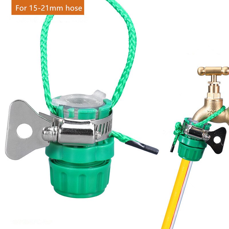 Universal Water Faucet Adapter Plastic Hose tap Kitchen Garden Hose Pipe Joiner Fitting Hose Irrigation Garden for 15-21mm