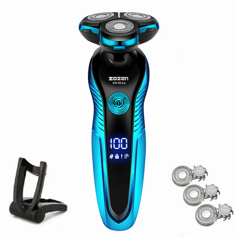 ZOZEN rasoir électrique rasoir électrique corps tondeuse à cheveux Machine à raser pour hommes femmes coupe cheveux tondeuse à barbe étanche: Violet