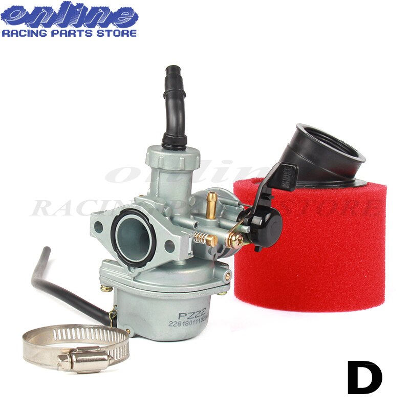 Motor- PZ22 22mm Vergaser &Ampere; 38mm Luftfilter Für Keihi 110cc 125cc KAYO Apollo Xmotos xmotos Kandi schmutz/Grube Fahrräder affe ATV