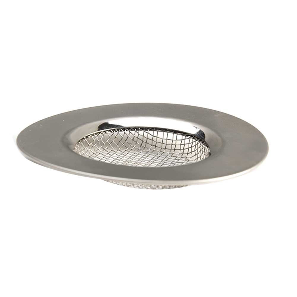 Rustfrit stål badekar hårfang prop bruser afløbshul filter fælde metal håndvask si køkkenmaskiner kloak filter