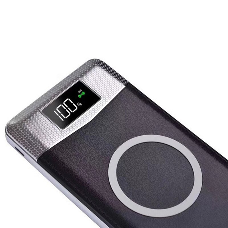 20000mAh Portable External Battery Power Bank Qi Wireless Charger PowerBank For iPhone X 8 Plus Samsung S10 S9 S8 Poverbank