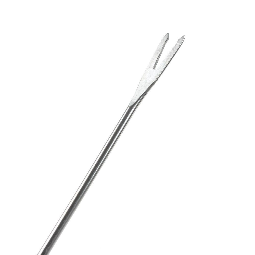 Spot 6 delar uppsättning ekhandtag schweizisk ostfondue choklad dessertgaffel rostfritt stål 24 cm
