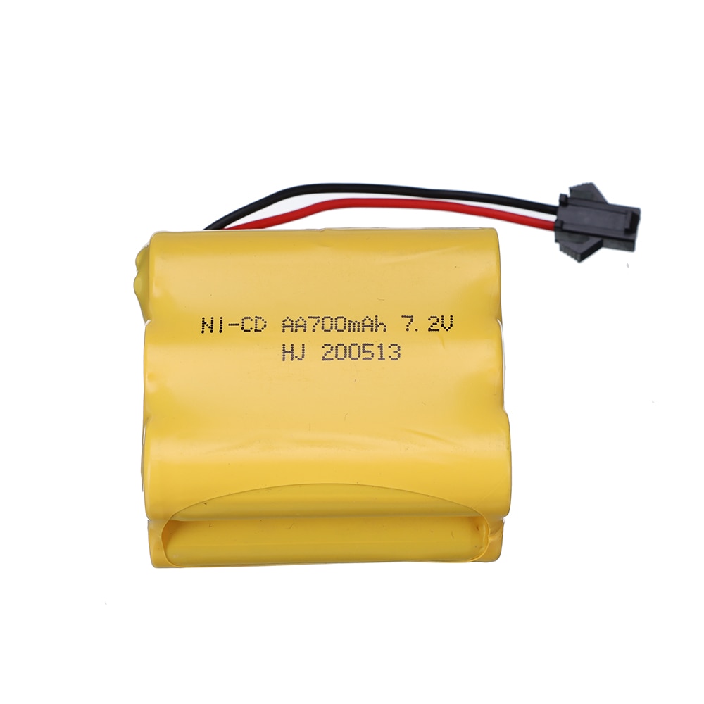 Batería de 7,2 v, 700 mah, AA, NICD, para control remoto, juguetes eléctricos, NI-CD, AA, 7,2 V, 700 MAH, paquete de baterías