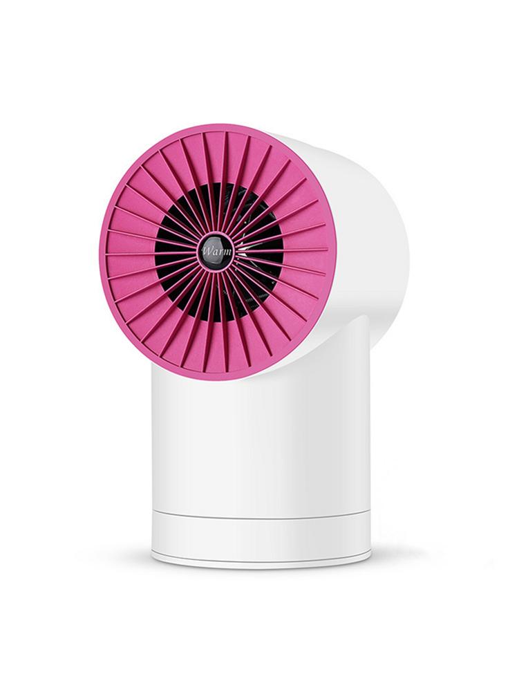 Electric Space Heater USB Powered Fan Heater for Indoor Heating Camping Any Place Adjustable Thermostat