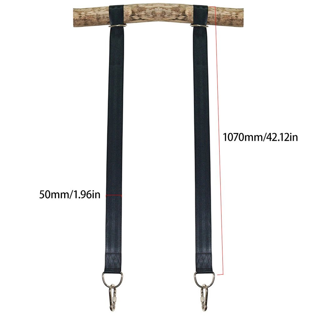 Outdoor Tools Buckle Tree Garden Swing Hanging Kit Swing Chair Hang Up Holds Hammocks Baby Swing Buckle