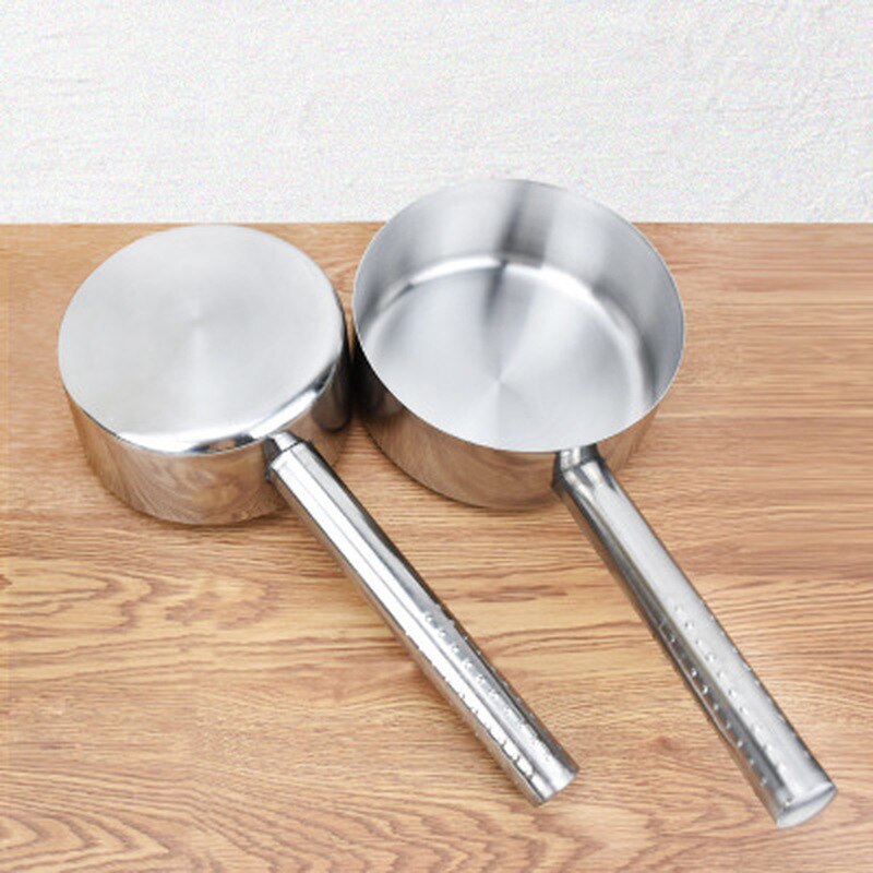 Stainless Steel Kitchen Tool Water Scoop Stainless Steel Water Scorpion Chef Kitchen Thickening Deepening Long Handle Household