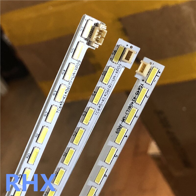 3PCS /lot JL.E65E4720-32BA TC645-K1406-UA-XP09 TC645-K1406(L)-UA- XP09 TC645-K1406(R)-UA- XP09 56LEDS 477MM