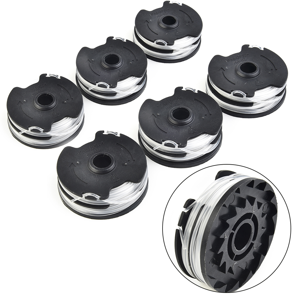 Carretes de hilo para cortacésped inalámbrico LIDL Parkside, accesorios de repuesto para cortadora de césped PRTA 20-Li A1, B2, C3, 1/6 piezas