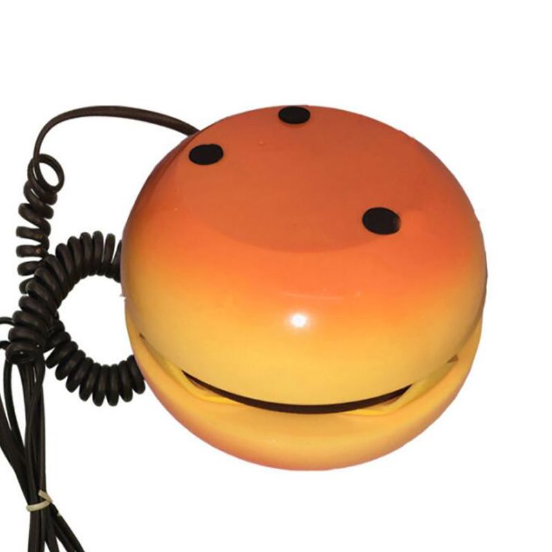 Cheeseburger Burger Phone Telephones Landline Corded Phone Desktop Phone For Home Hotel Office Decoration telefono fijo fixo