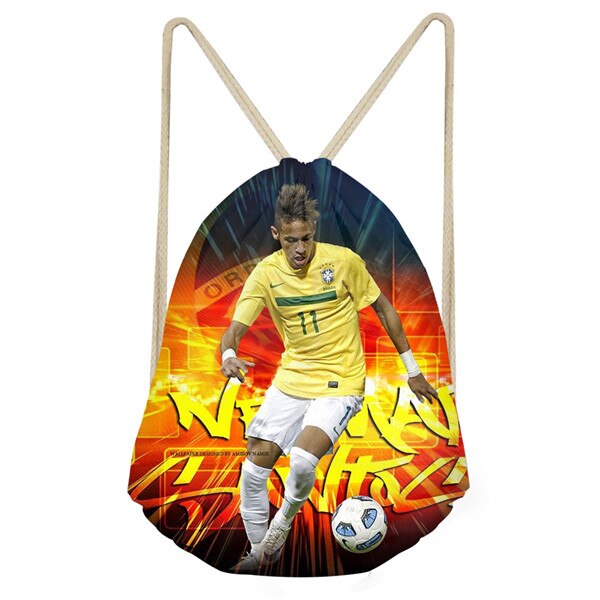 Trekkoordtas fire ball 3d prints herentassen kleine trekkoordrugzak herenschoenen opbergpakket kinderen jongens rugzak schooltassen: W079 z 3