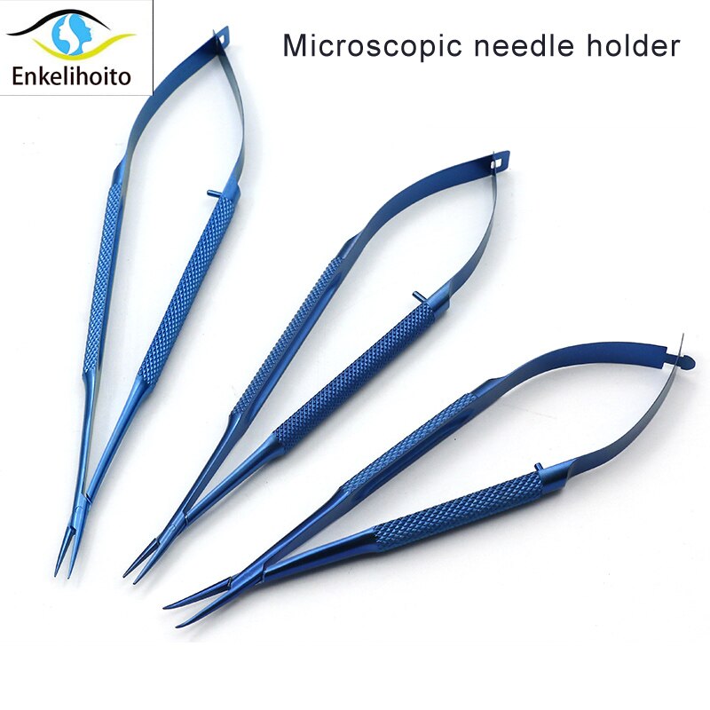 Micro schaar roestvrij staal titanium legering chirurgisch fijne instrumenten straight puntige tip 12 14 16 18 cm