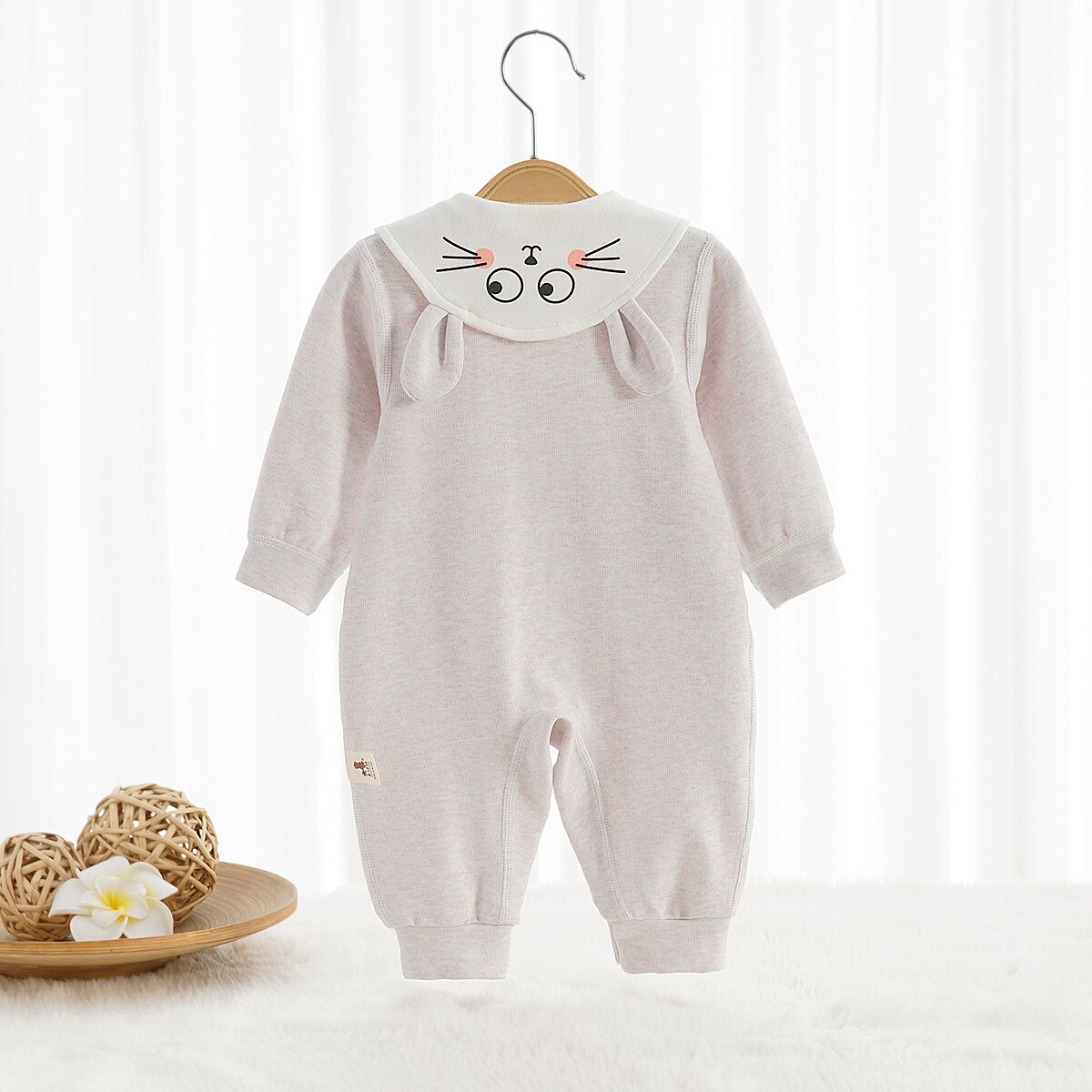vier jahreszeiten Baby Mädchen Strampler Air-con Kleidung 0-18M Neugeborenen Jungen Strampler Baumwolle Langarm overall Outfit Kleidung für Kinder