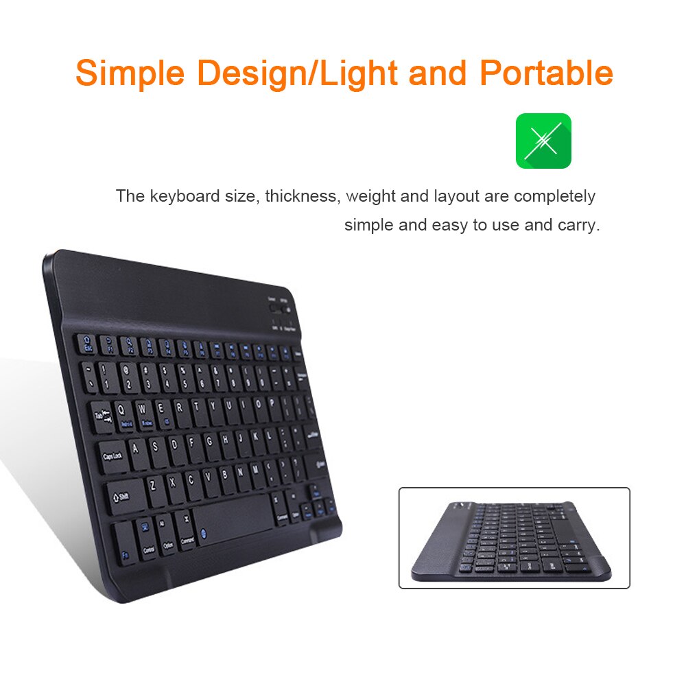 Accessoires pour tablette PC, étui en cuir PU sans fil pour Teclast P20 P20HD M40