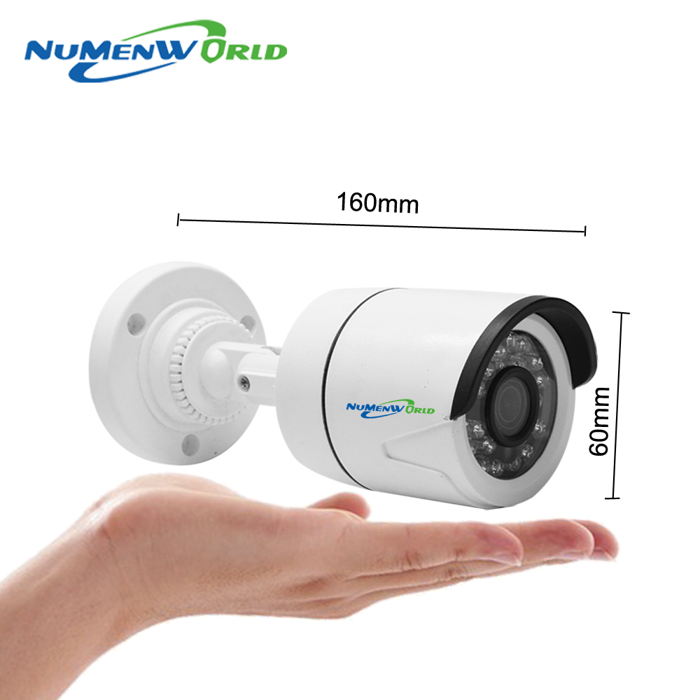 Numenworld IPC 1/4 ''H62 Sensor + XM510 HD 720 p IP Camera ONVIF P2P Bewegingsdetectie RTSP Surveillance Camera Indoor /Outdoor CCTV