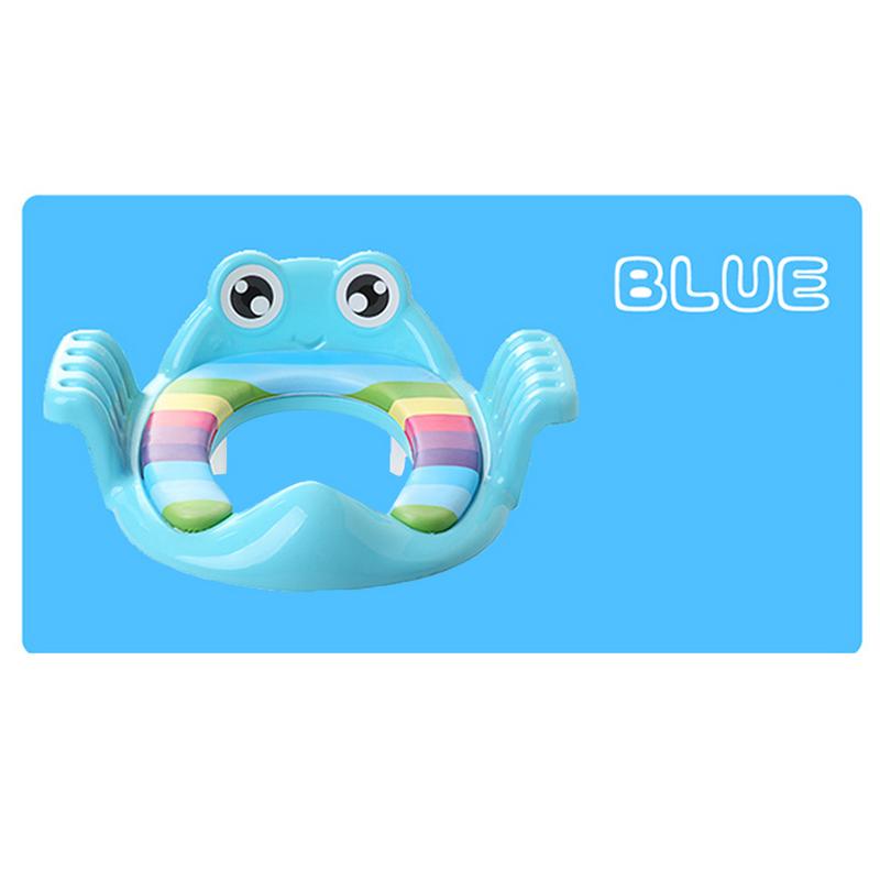 Pot bébé avec tapis doux bébé toilette dessin animé grenouille style Pot enfant Pot formation filles garçon Pot enfants chaise siège de toilette